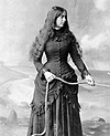 Photo de Christy Ann Morrison, une de deux personnes qui ont survécu lau naufrage du navire à vapeur S.S. ASIA  dans la baie Georgienne, le 14 septembre 1882