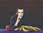 Painting, STILL LIFE WITH GLENN GOULD, by Veronica Xavier