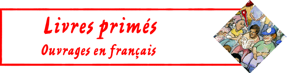 Livres primés : Ouvrages en français